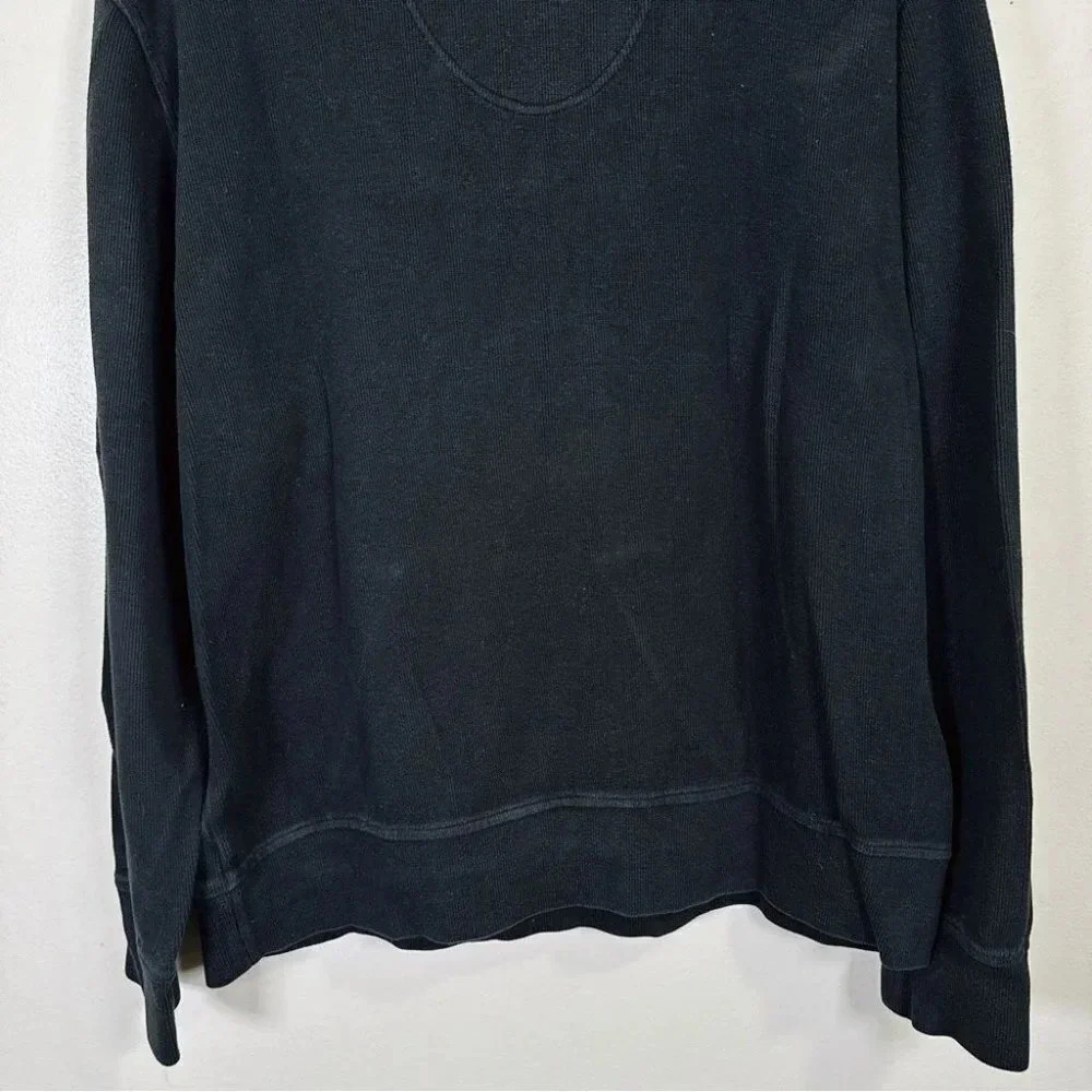 Hugo Boss  Cotton Half Zip Ribbed Sweater - Picture 14 of 15